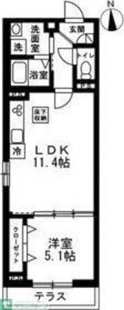 CANALの物件間取画像